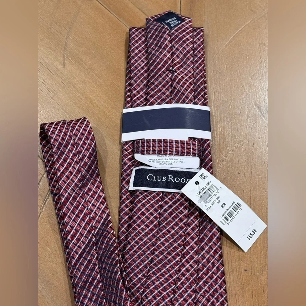 Club Room men’s classic Regular Tie